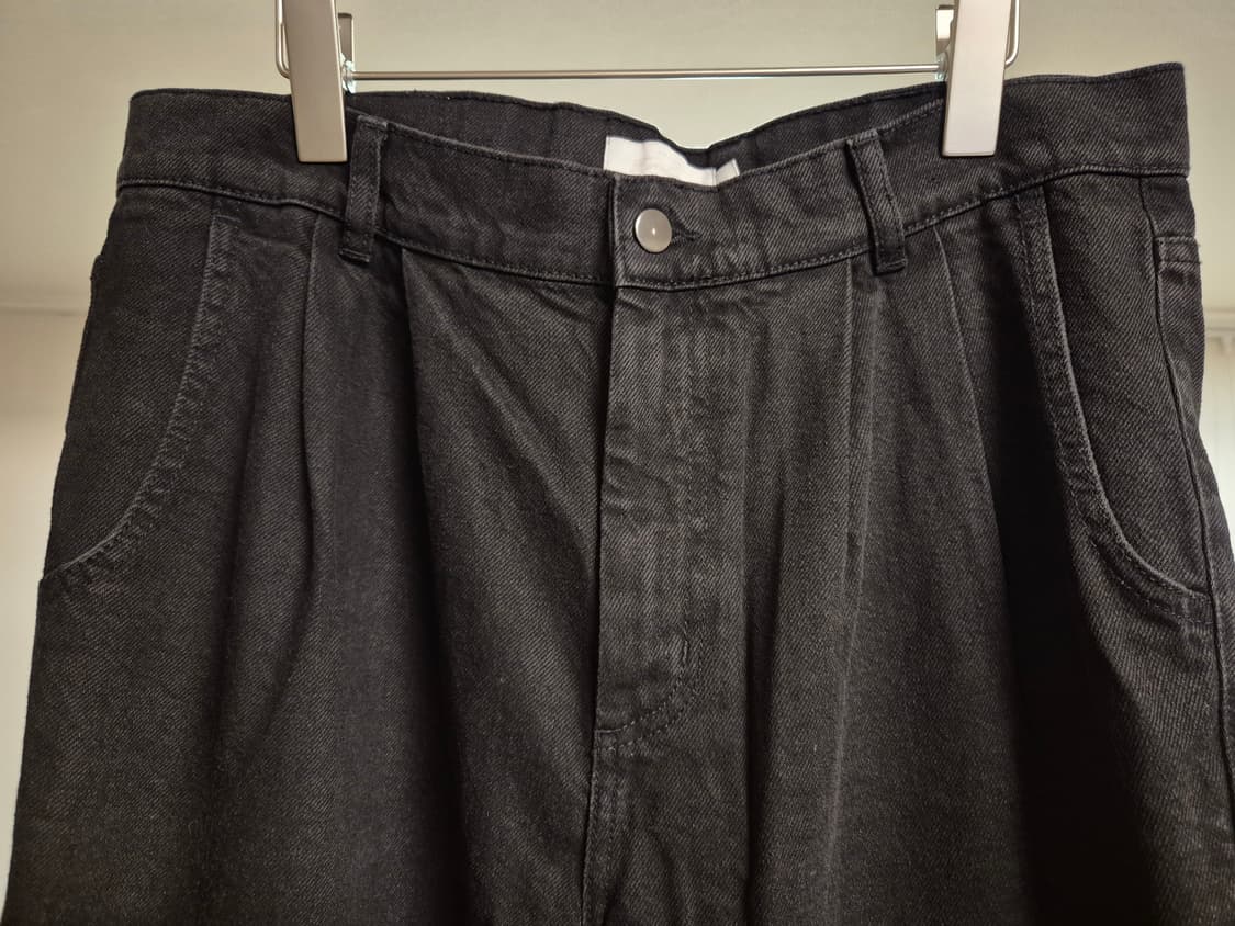 MFPEN 블랙 데님 팬츠 상품이미지5