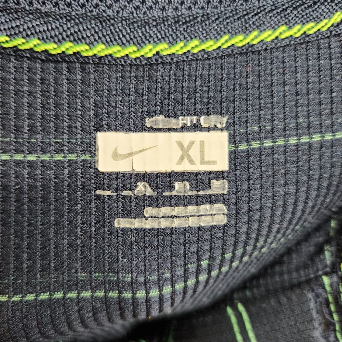나이키 로고 네온 빈티지 스트라이프 반팔카라 XL(L~XL)남여공용 상품이미지5
