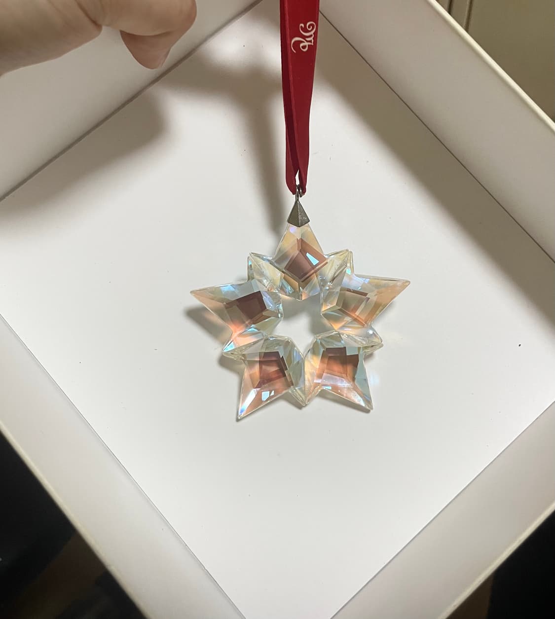 스와로브스키 7.5cm 오로라 오너먼트 장식품  상품이미지3