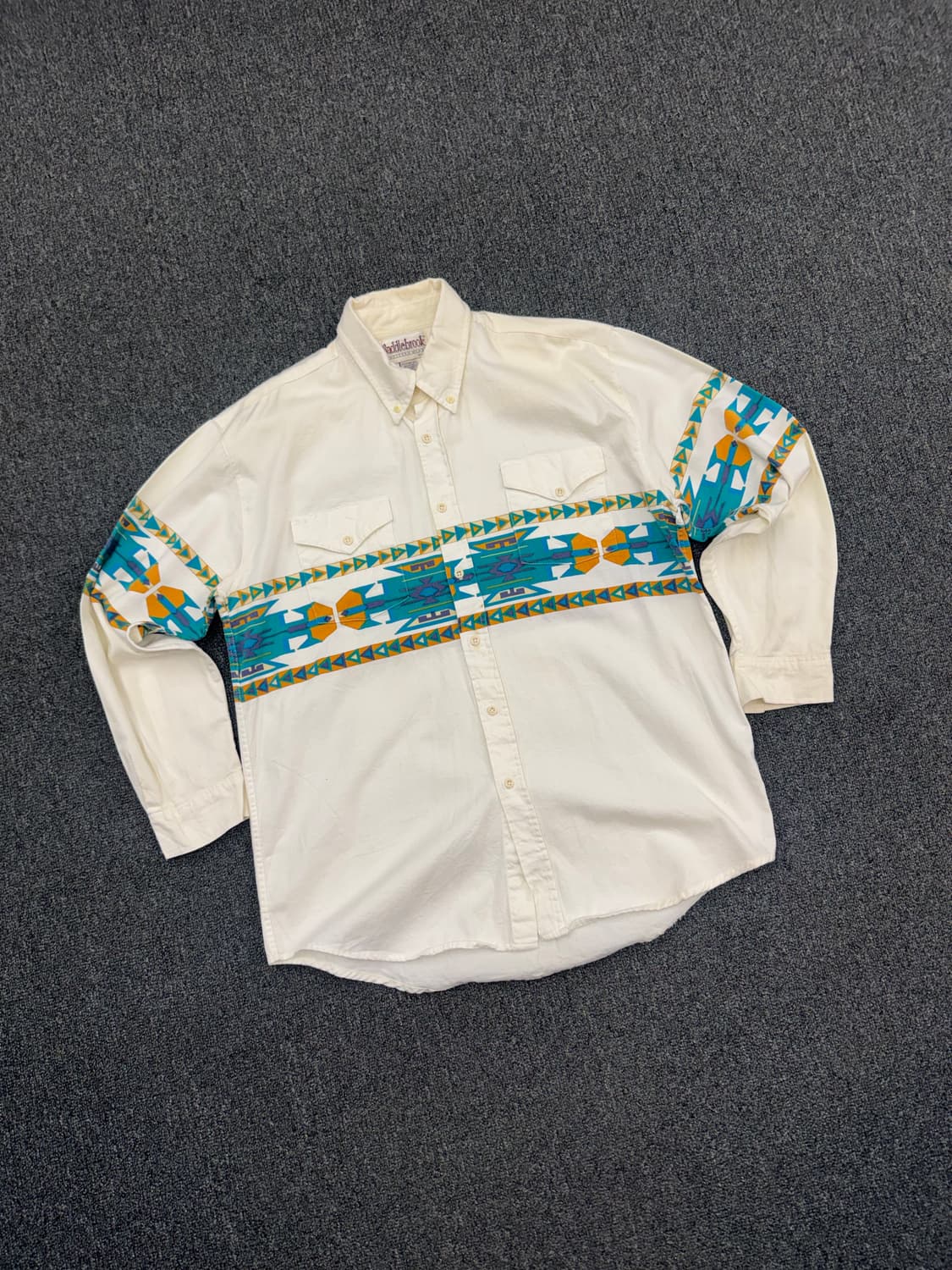 L)Saddlebrook 빈티지 나바호 패턴 셔츠 상품이미지2
