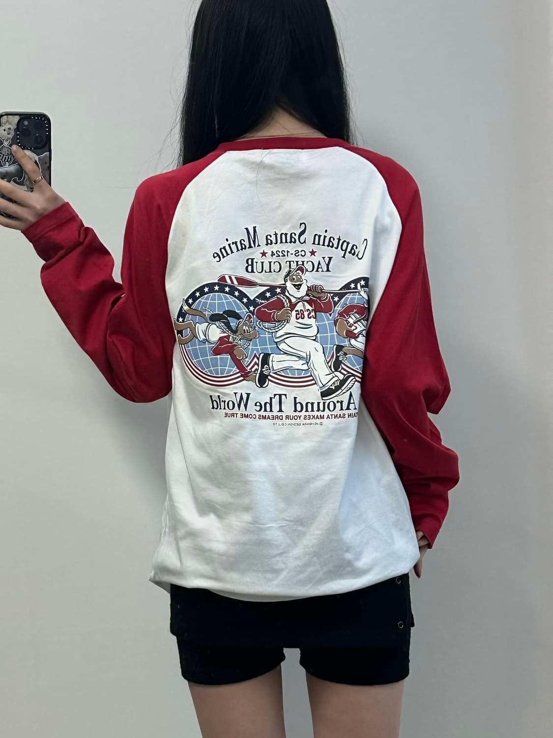 캡틴산타 빅로고 나그랑 롱 슬리브 긴팔티 상품이미지2