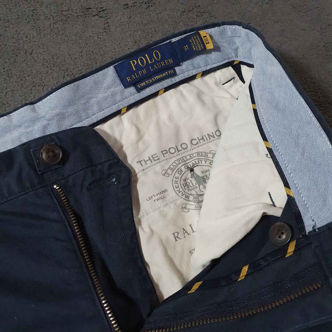 폴로 요트 프렙스터 플랫 쇼츠 반바지 31 네이비 상품이미지7