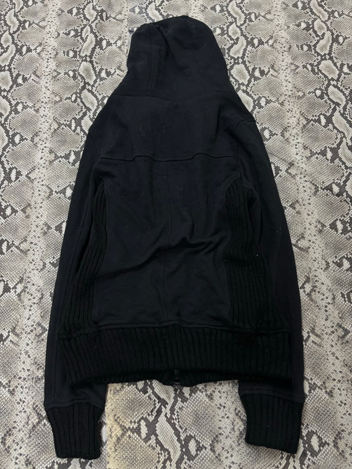 “Vintage” 00’s Y2K Design Black Hooded 2 상품이미지7