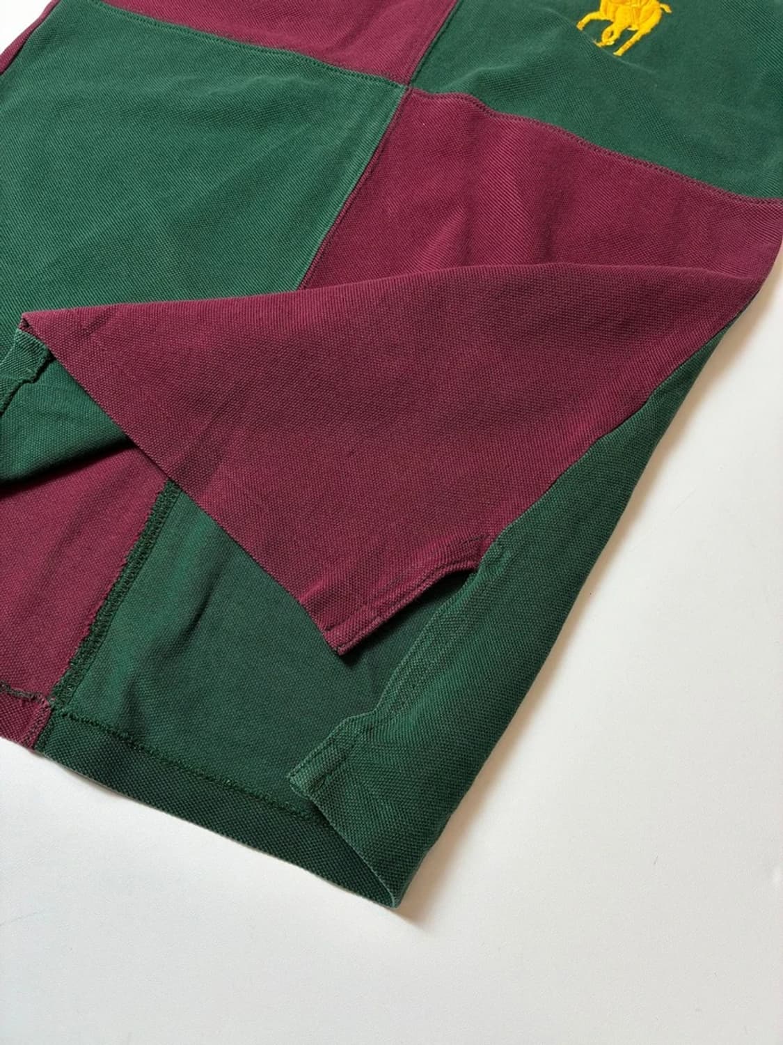 폴로 랄프로렌 컬러블록 럭비 반팔 카라 티셔츠 PN8687 상품이미지4