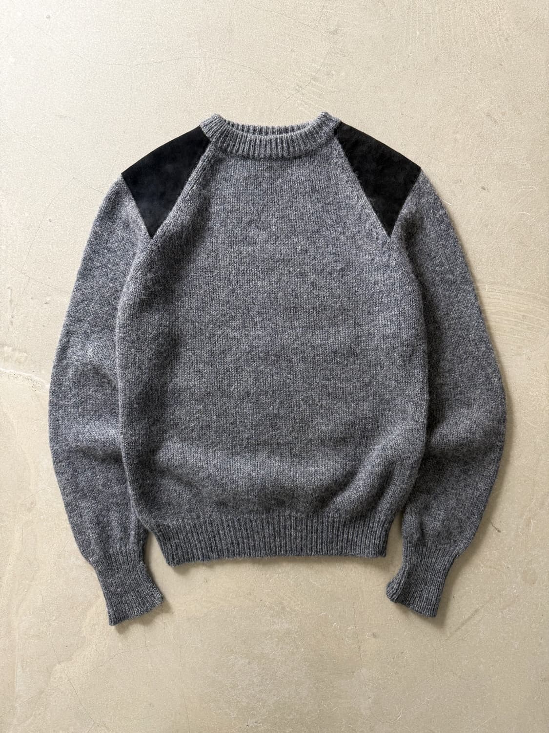 Beams Elbow Patch Wool Knit 상품이미지1