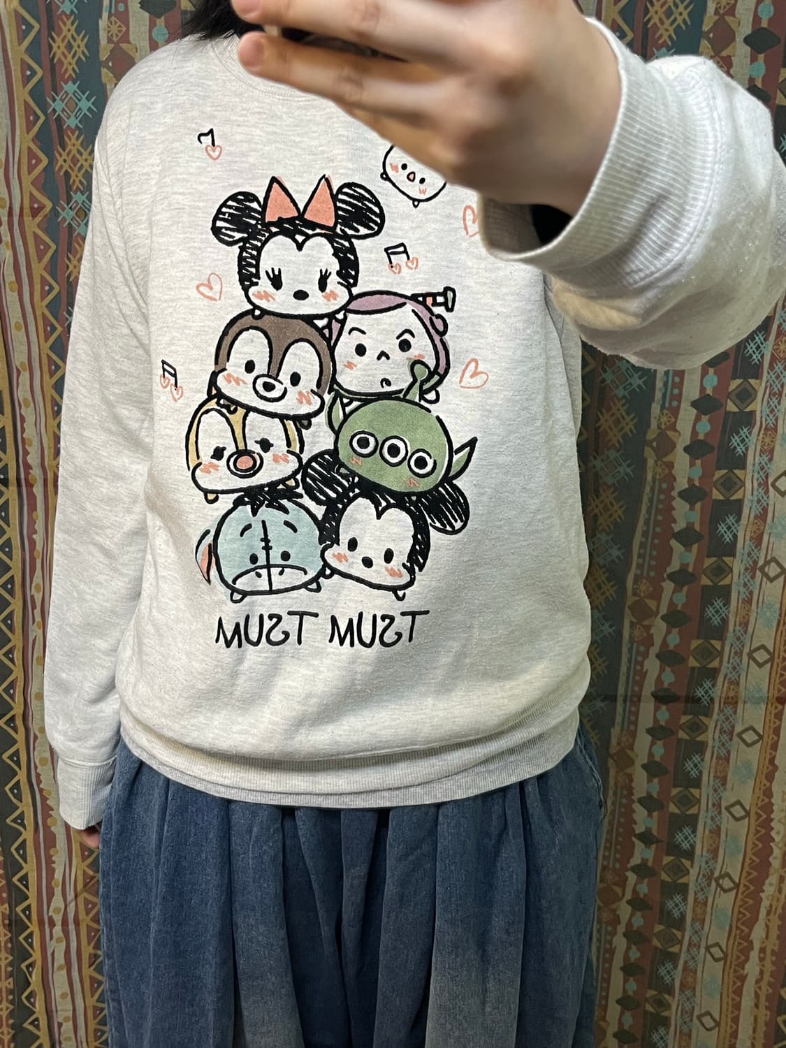 Disney 디즈니 썸썸 맨투맨 상품이미지2