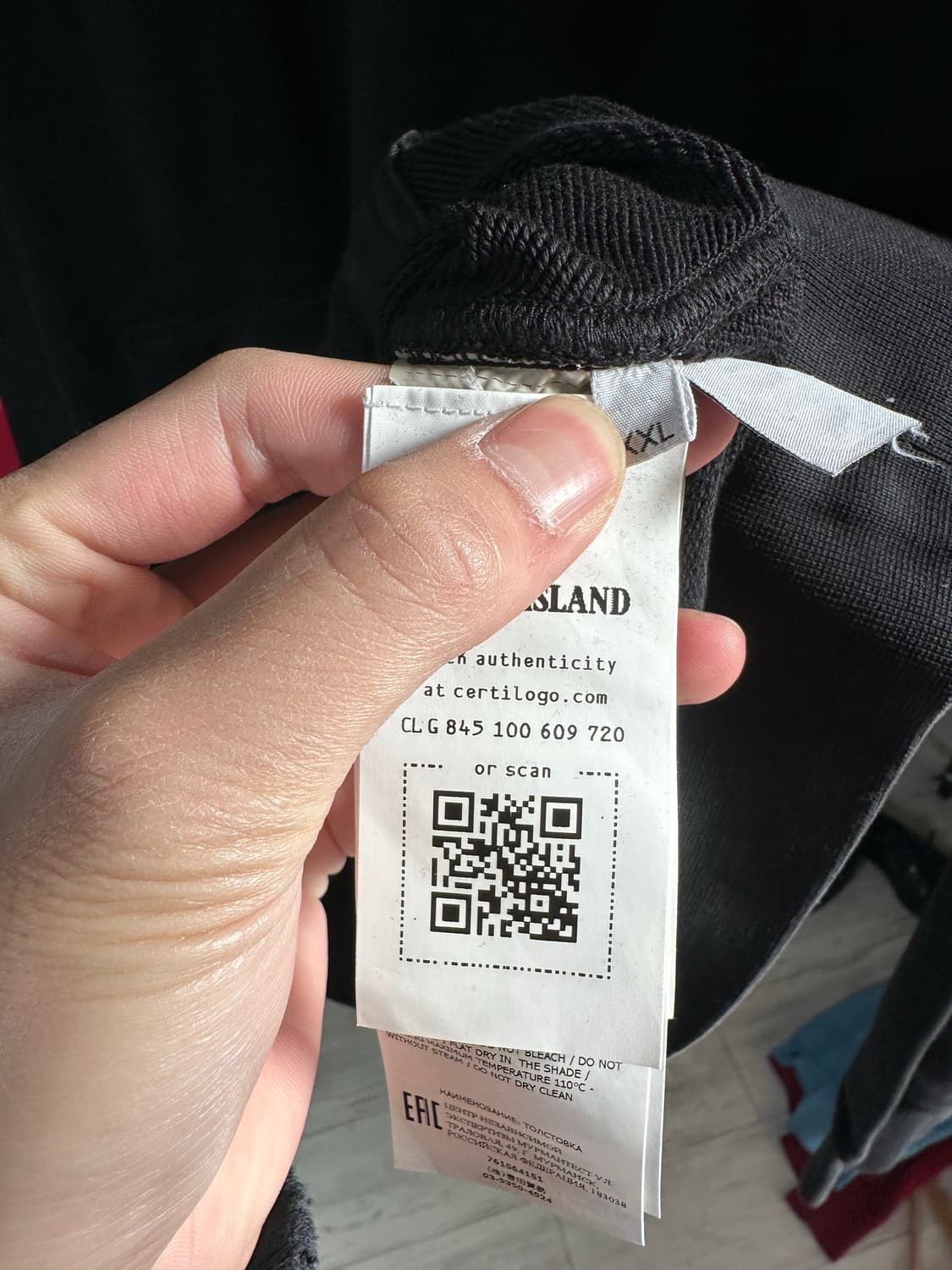 스톤아일랜드 후디티 xxl 상품이미지3