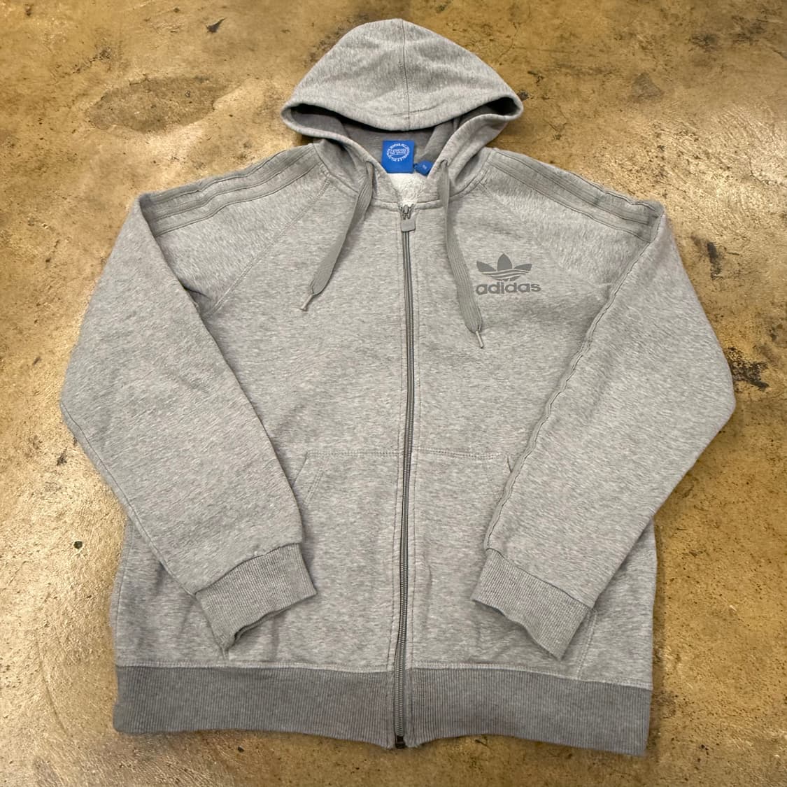 아디다스 그레이 파이어버드 후드집업 105 상품이미지2