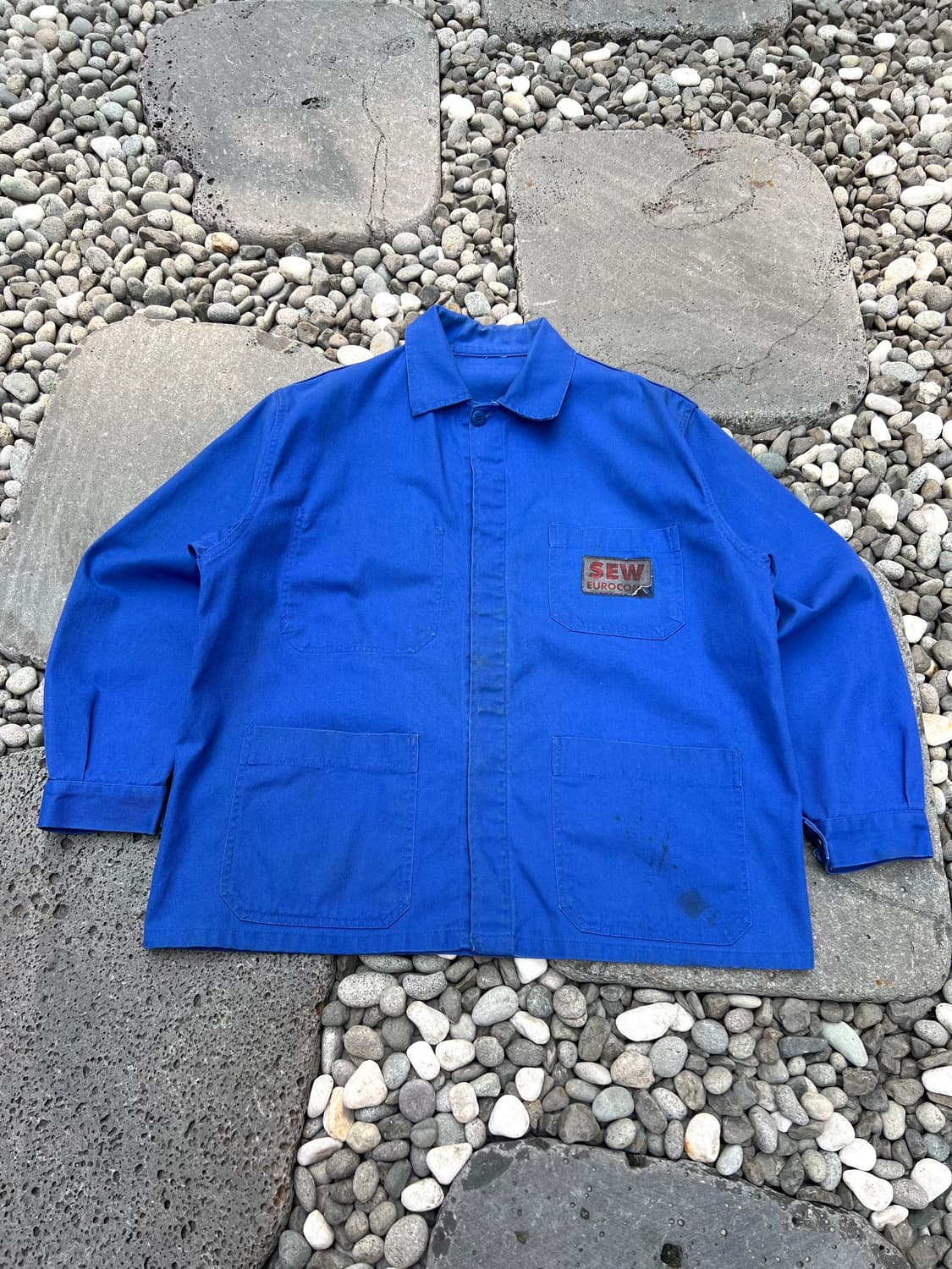 OLD VINTAGE WASHING BLUE 빈티지프렌치워크자켓 상품이미지3