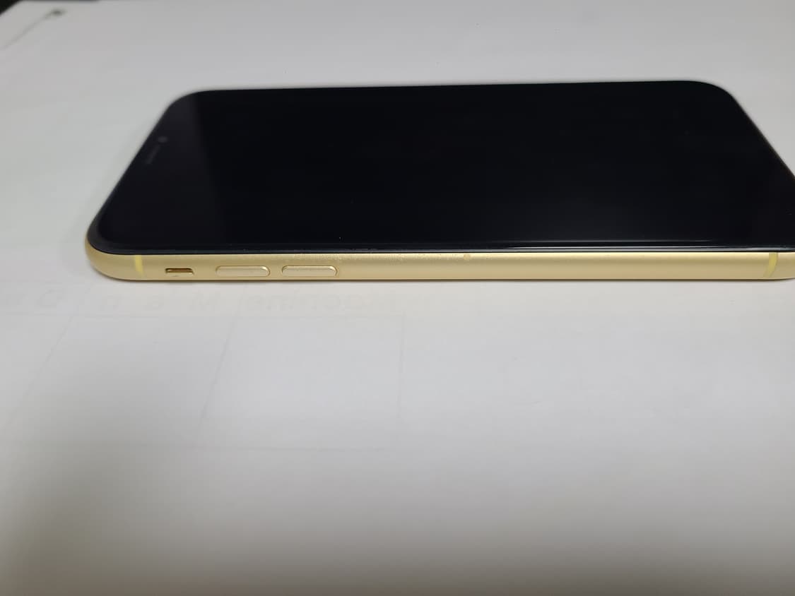 아이폰 xr 엘로우 배터리100 한국판 상품이미지4