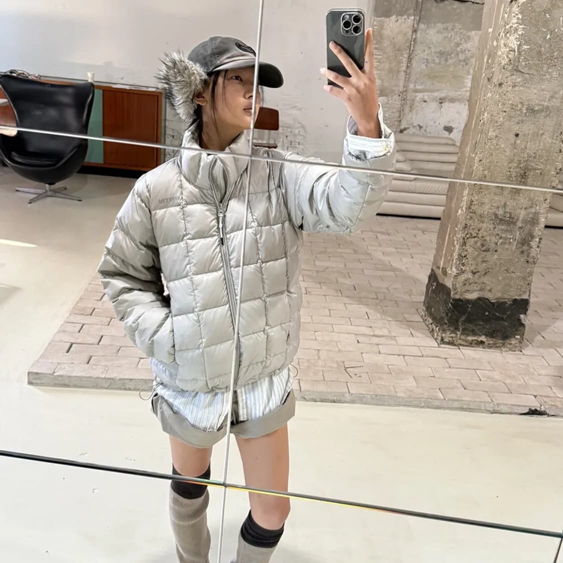 포르테나 LIGHT DOWN PADDING JACKET 상품이미지1