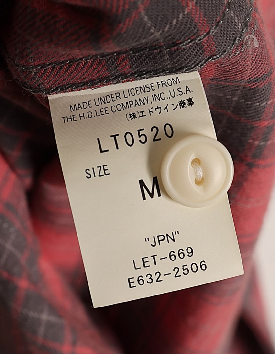 Lee Check Shirts 상품이미지5