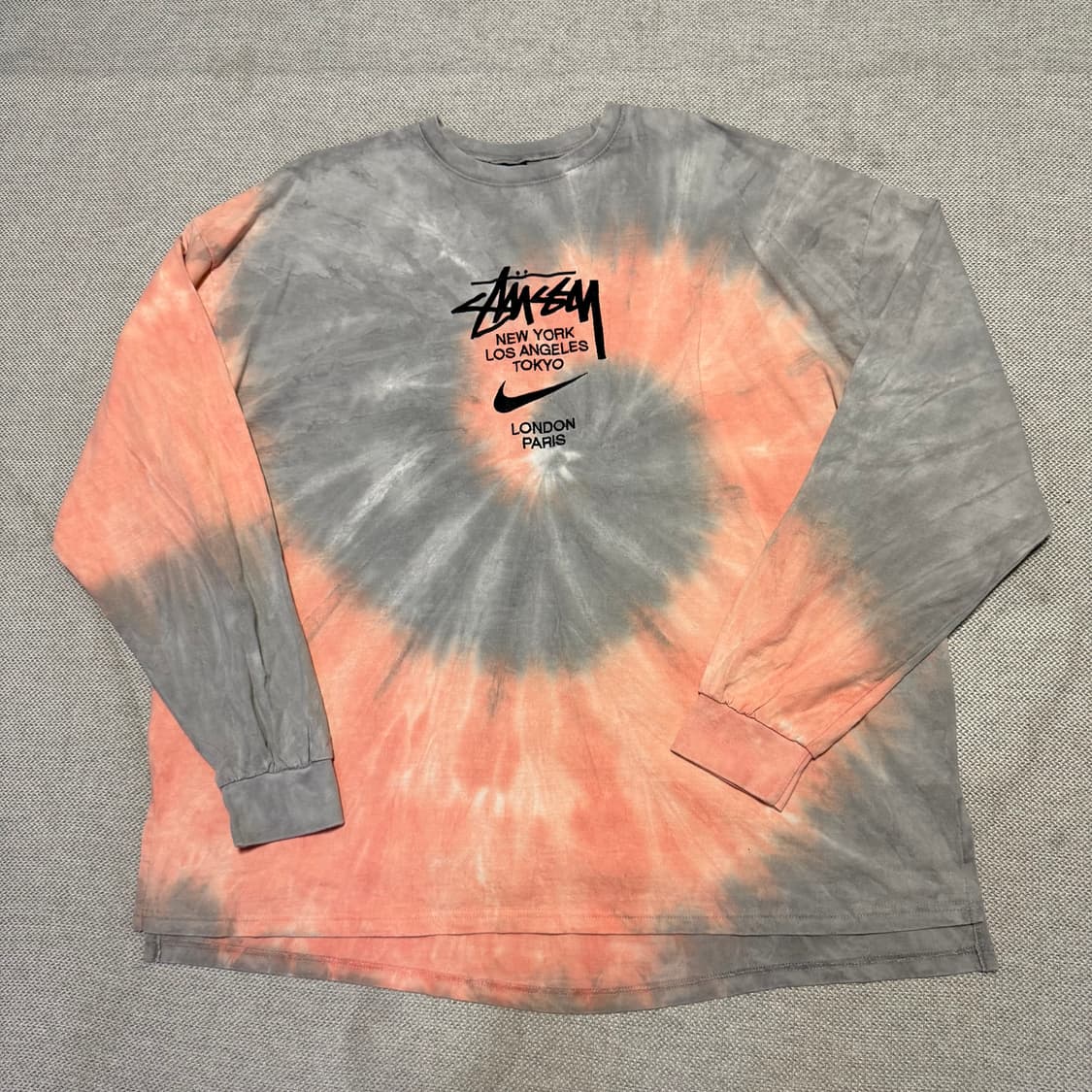 스투시 나이키 타이다이 롱슬리브 상품이미지1