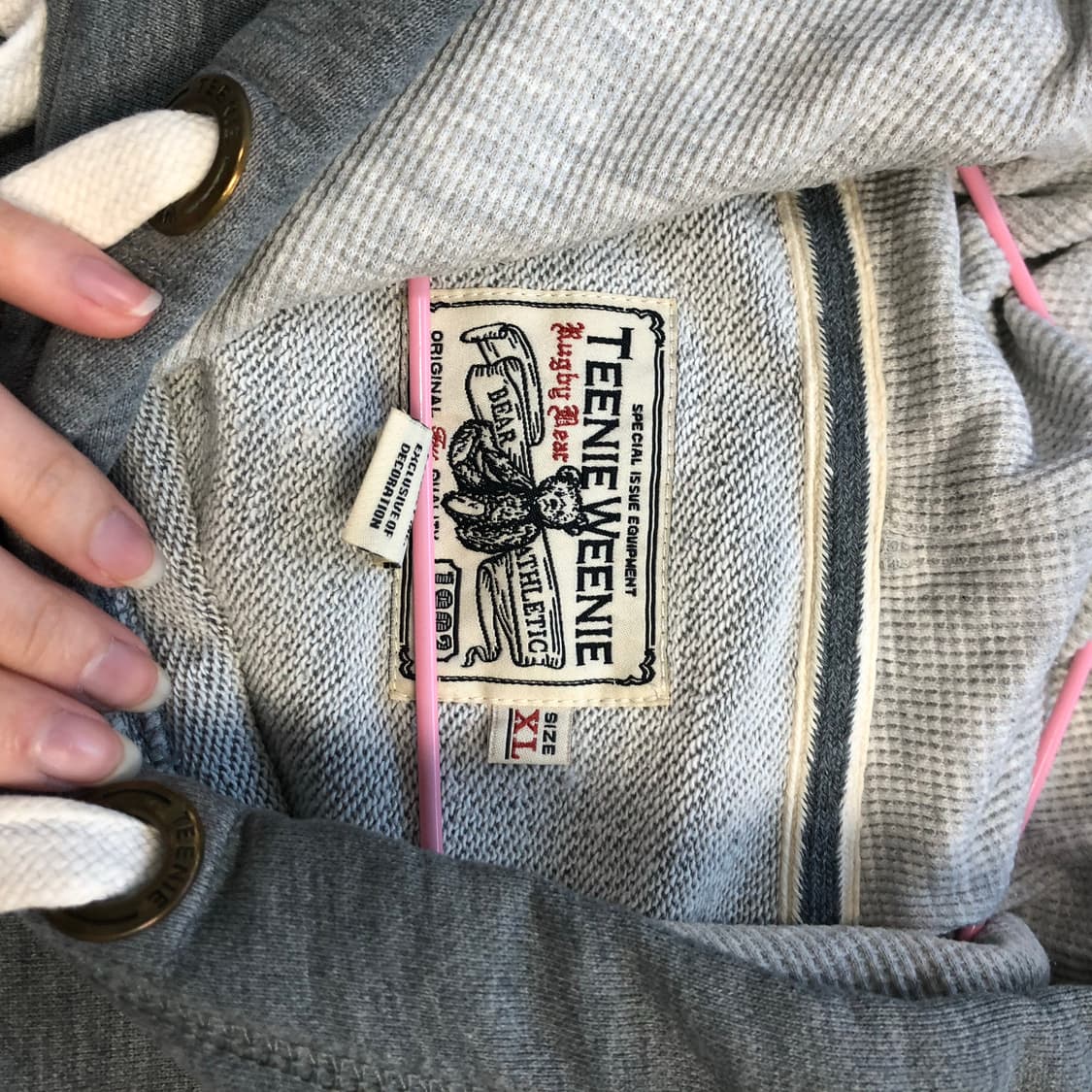 티니위니 그레이 왕아방 후디 상품이미지5