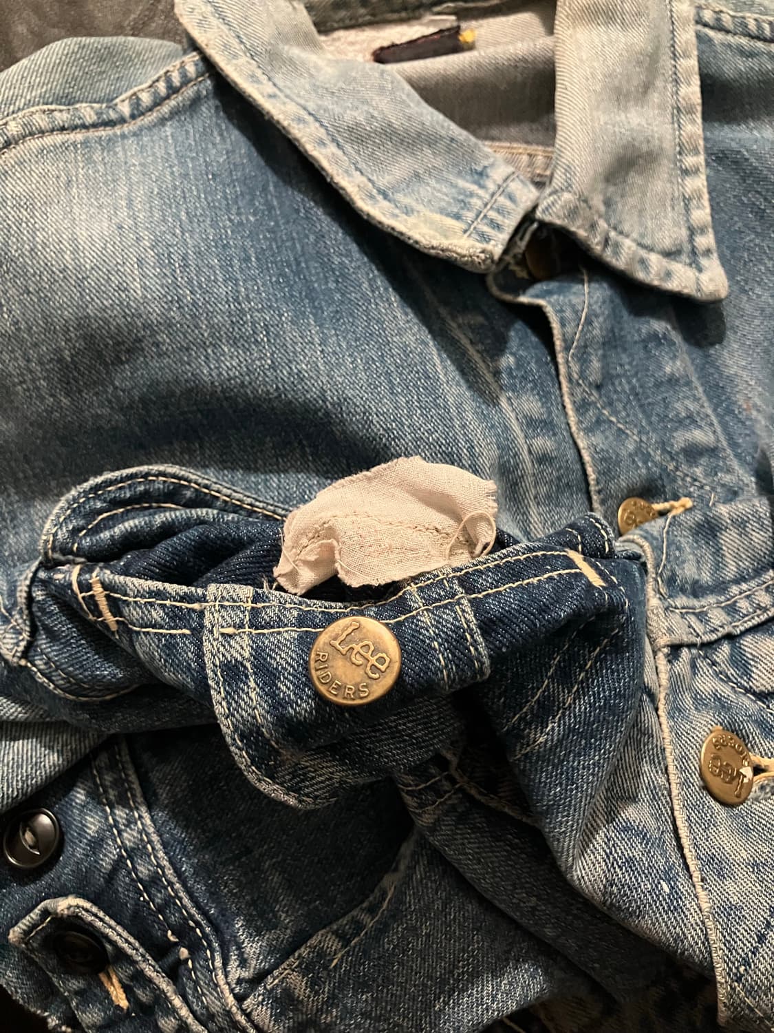 🇺🇸 50s USA 오리지널 빈티지 LEE 리 101J 데님 자켓 상품이미지10