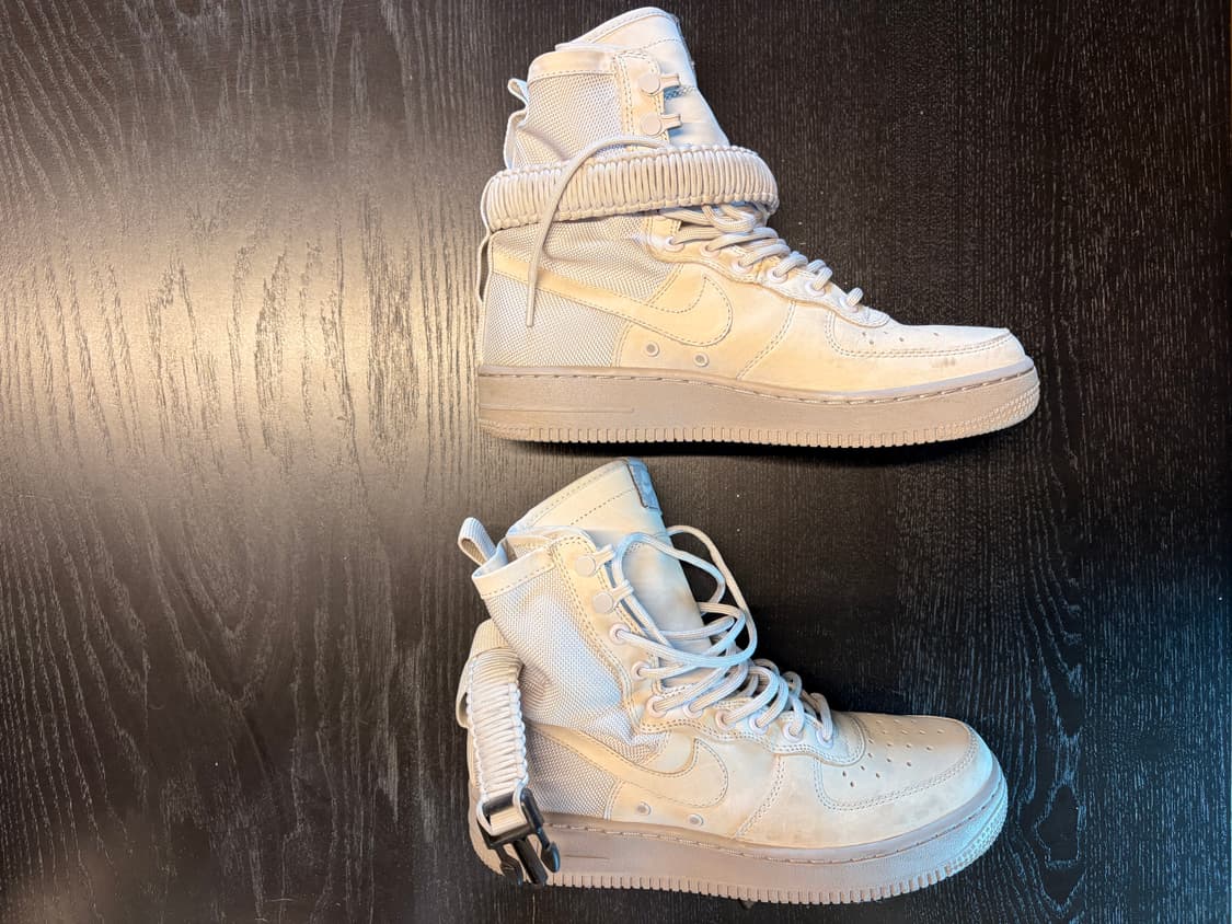 나이키 에어포스 SF AF1 하이 베이지 250mm 상품이미지3