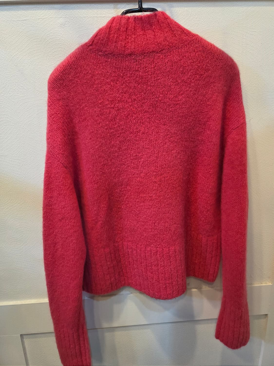 COS 핑크 모헤어 니트 스웨터 상품이미지5