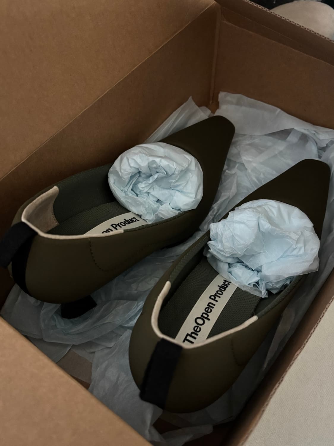 더오픈프로덕트 올리브 펌프스 힐 250 (새상품) 상품이미지5