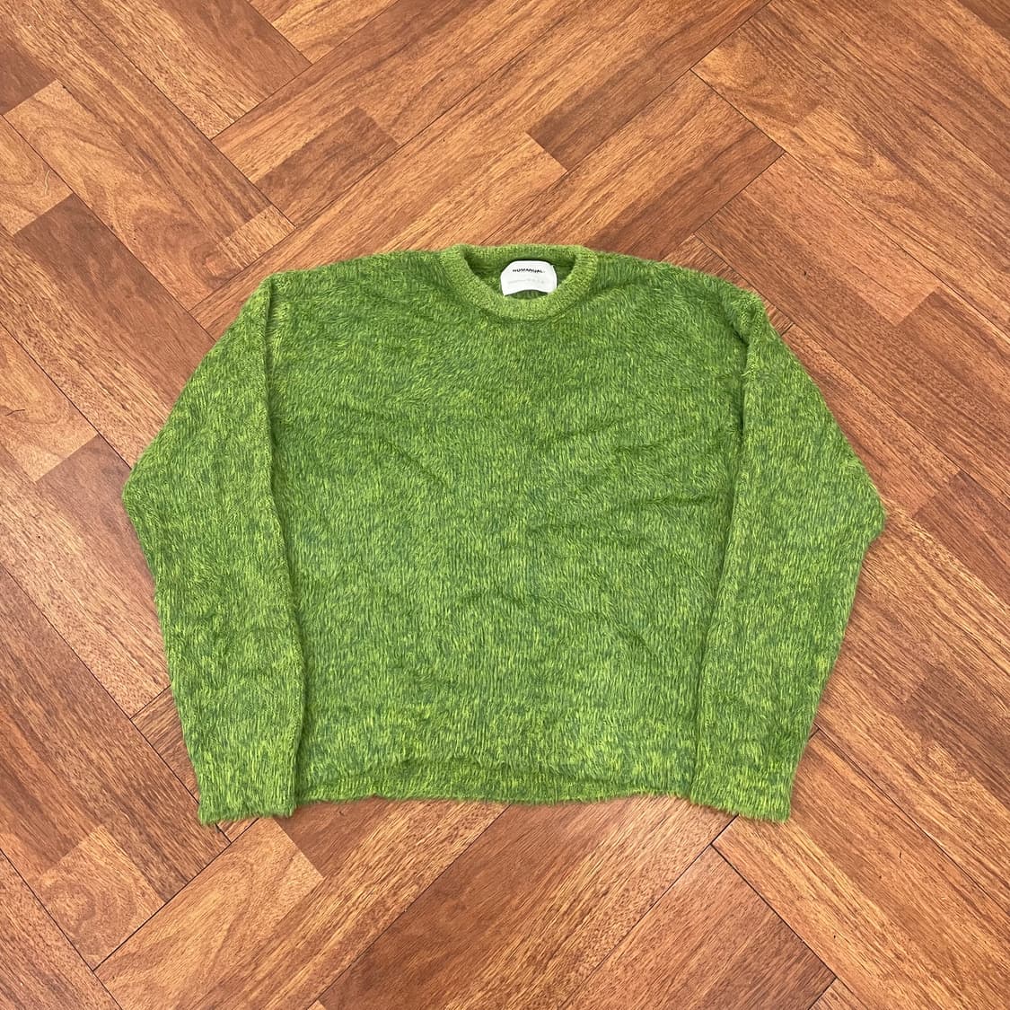 노매뉴얼 크롭 헤어리 니트 상품이미지2