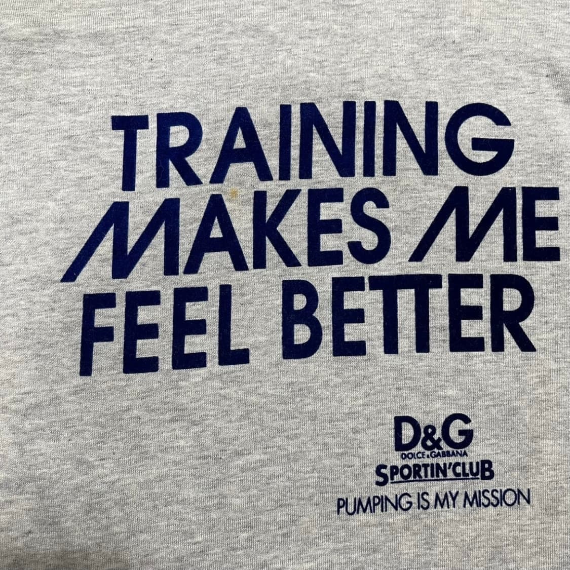 돌체 앤 가바나 00s 블록코어 트레이닝 모드 롱 슬리브 상품이미지5