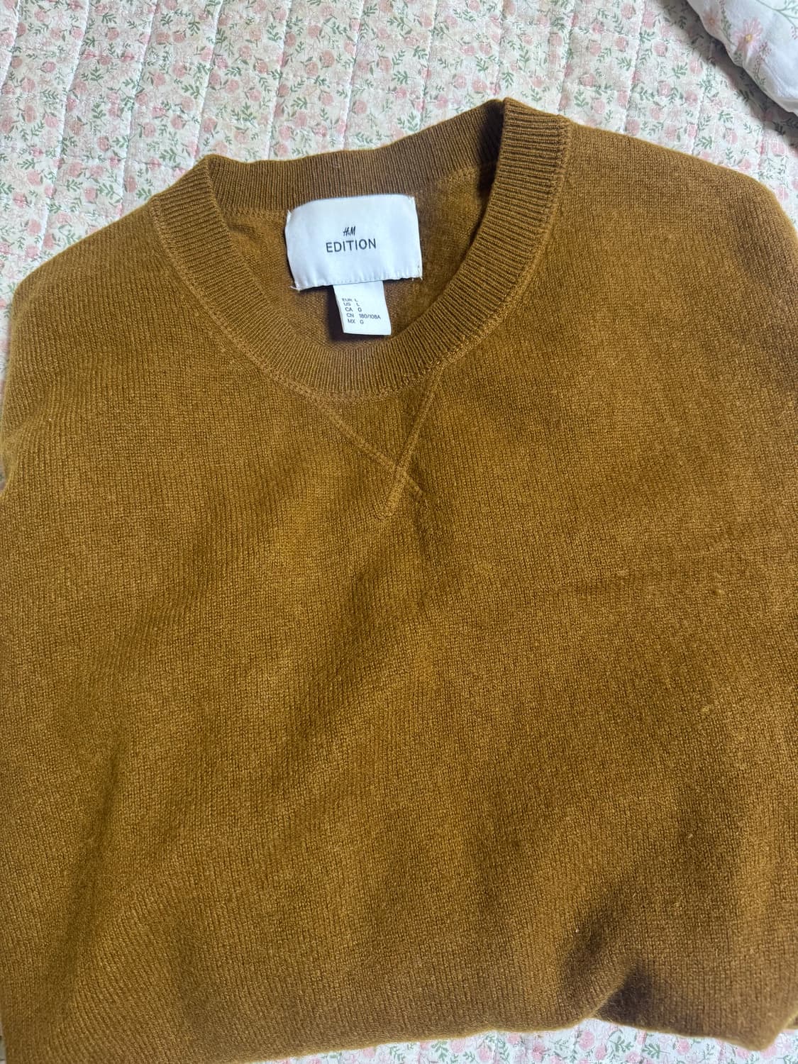 h&m 에디션 캐시100 니트  상품이미지2