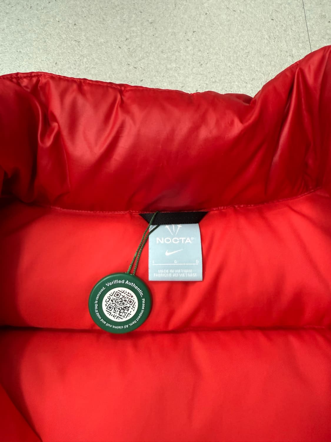 나이키 드레이크 녹타 패딩 레드 US L 상품이미지3