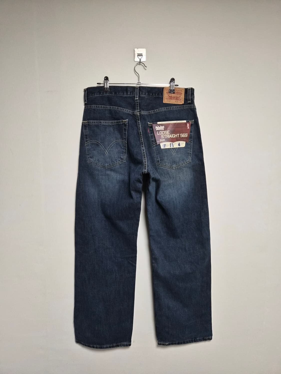 리바이스Levis 569 루즈핏 워싱진 32사이즈 P-212 상품이미지2