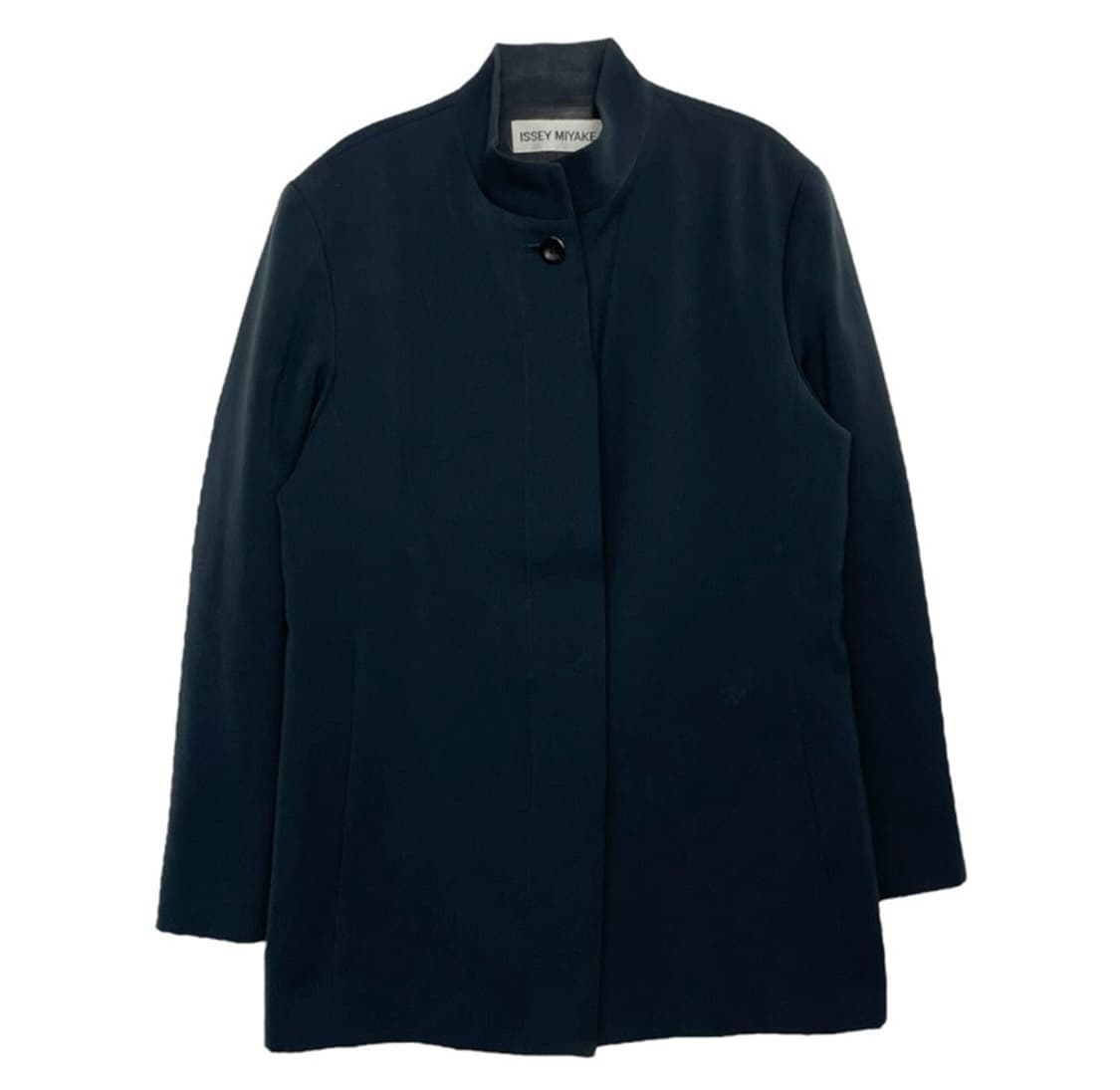 이세이 미야케 90‘s 메인라인 노카라 미니멀 재킷 상품이미지2