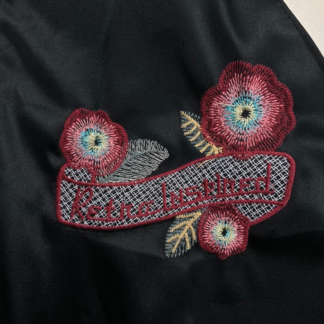 VTG 믹스 컬러 플라워 자수 스카잔 자켓 상품이미지4