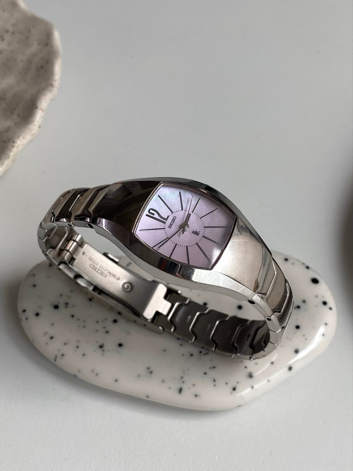 Seiko 세이코 lk 루키아 쉘 실버 퍼플 상품이미지5