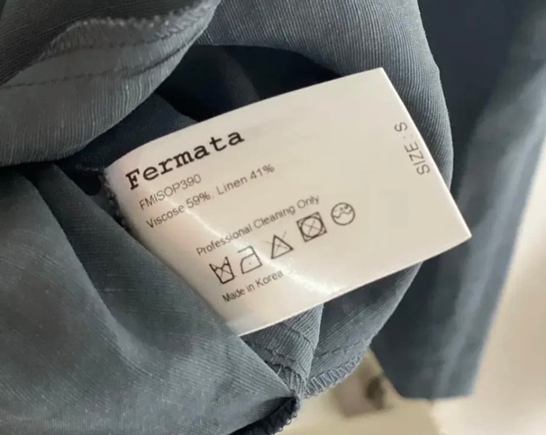 페르마타 미드블루 원피스 상품이미지3