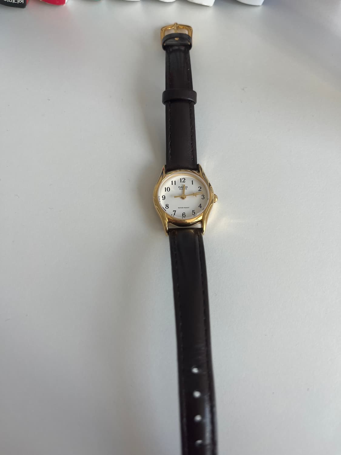 카시오 여성 가죽 시계  상품이미지1