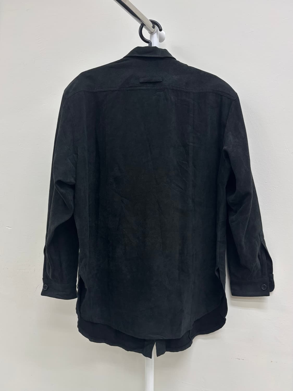 빈티지 블랙 벨벳 셔츠 상품이미지7