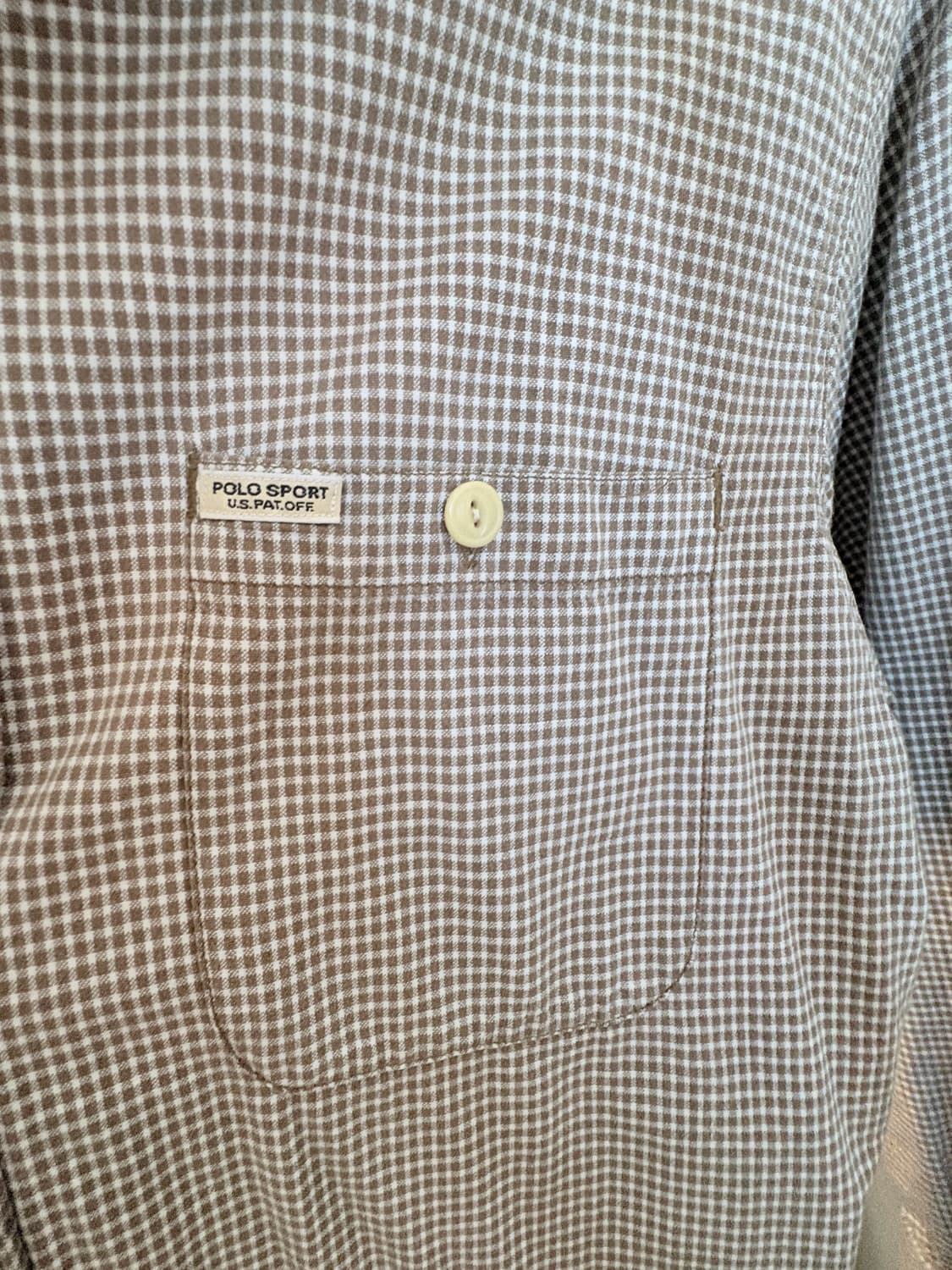 폴로 스포츠 체크 셔츠 상품이미지4