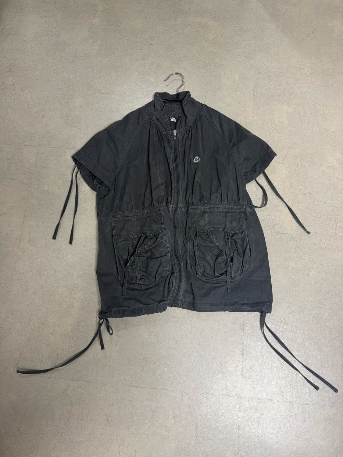 셔링포켓자켓 SHIRRING POCKET JACKET CHARCOAL 상품이미지2
