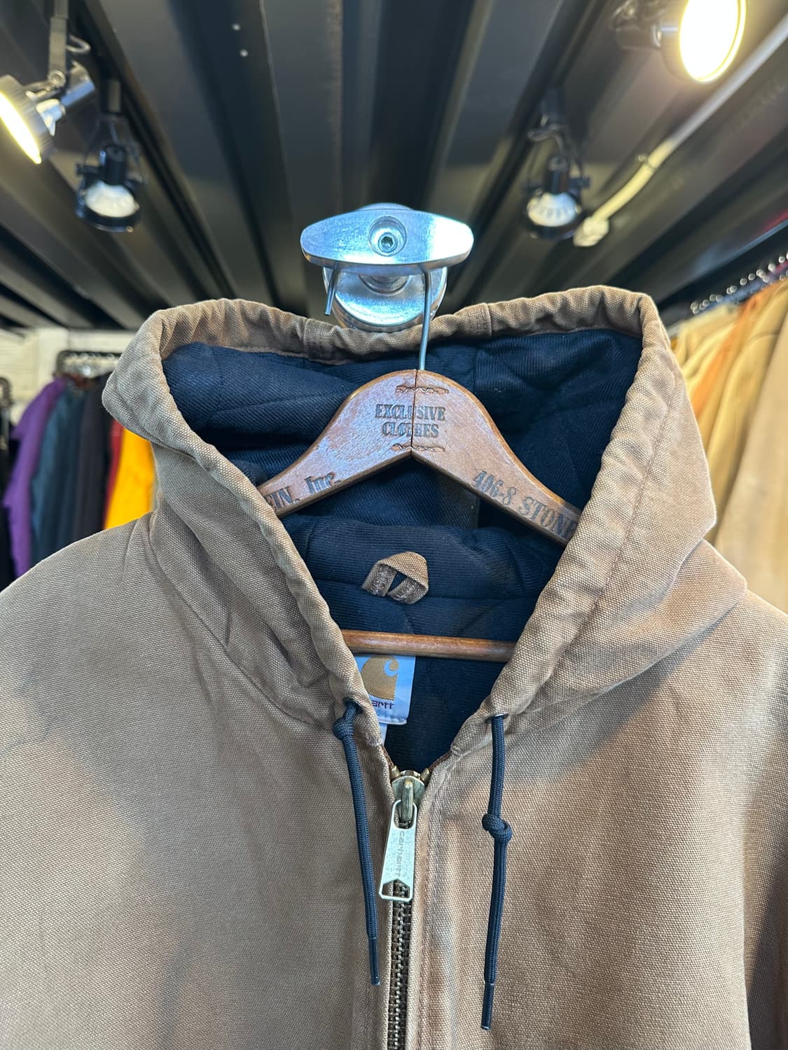 칼하트 덕 액티브 후드 워크 자켓 상품이미지3