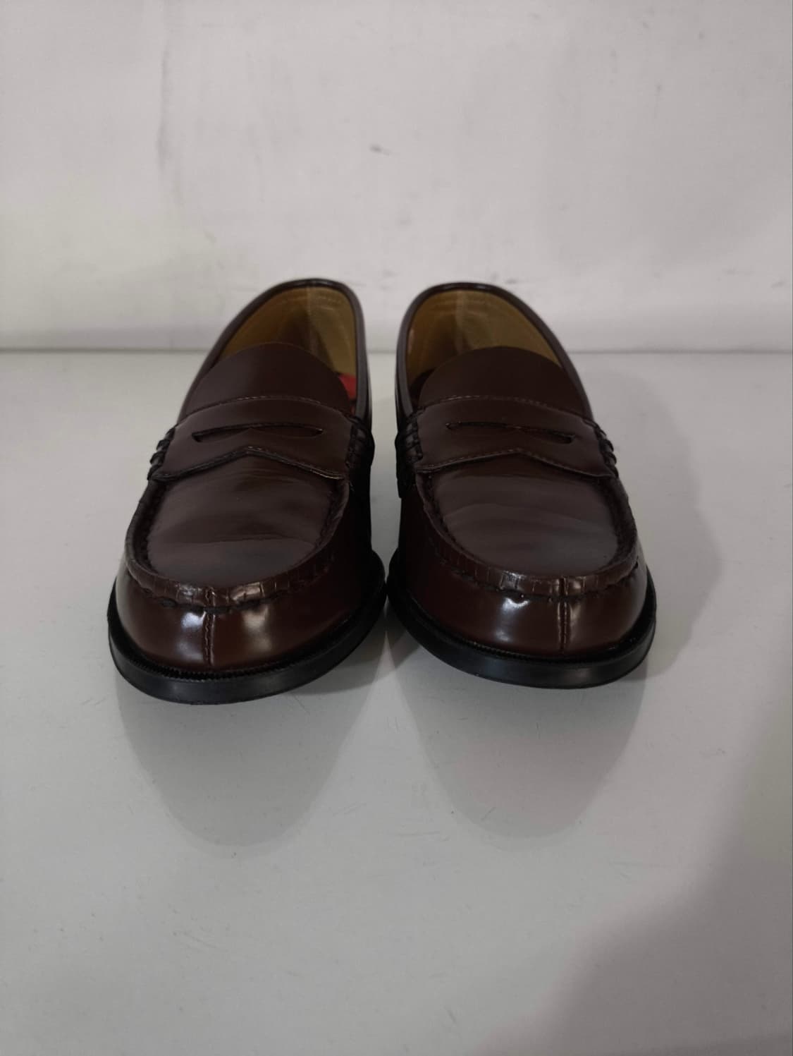 230mm 하루타 소가죽 페니로퍼 브라운 상품이미지3