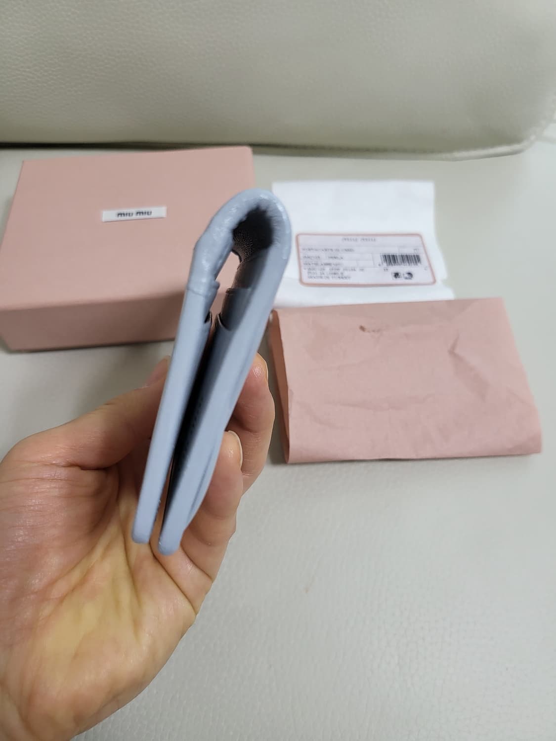 미우미우 카드지갑 정품  상품이미지5