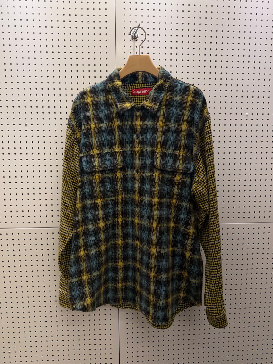슈프림 믹스드 플래드 플란넬 셔츠 U1068 상품이미지2