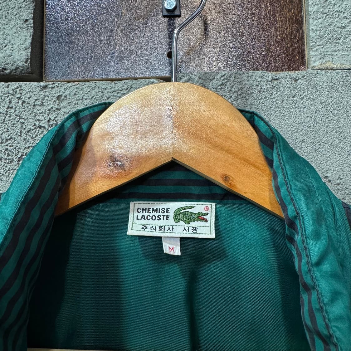 라코스테 블루종 자켓 (M)   상품이미지4