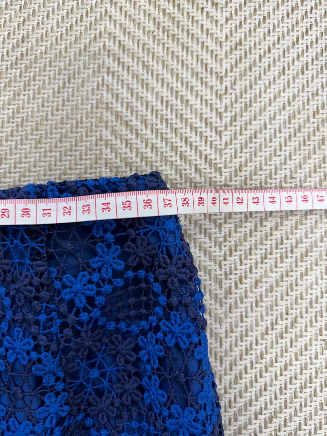 정품) 산드로 플라워 레이스 밴딩 스커트 치마 3 상품이미지8