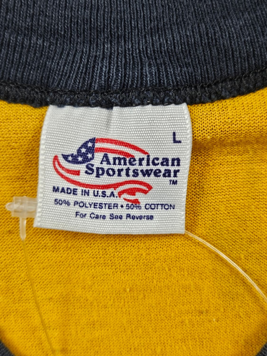 90's USA 아메리칸스포츠웨어 싱글스티치 반팔티셔츠 (L)/11361 상품이미지8