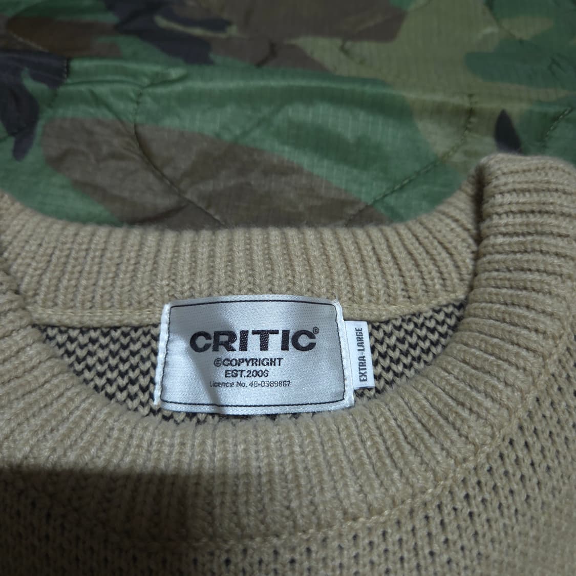 Critic Scout Boy Knit 크리틱 스카우트보이 니트 상품이미지3