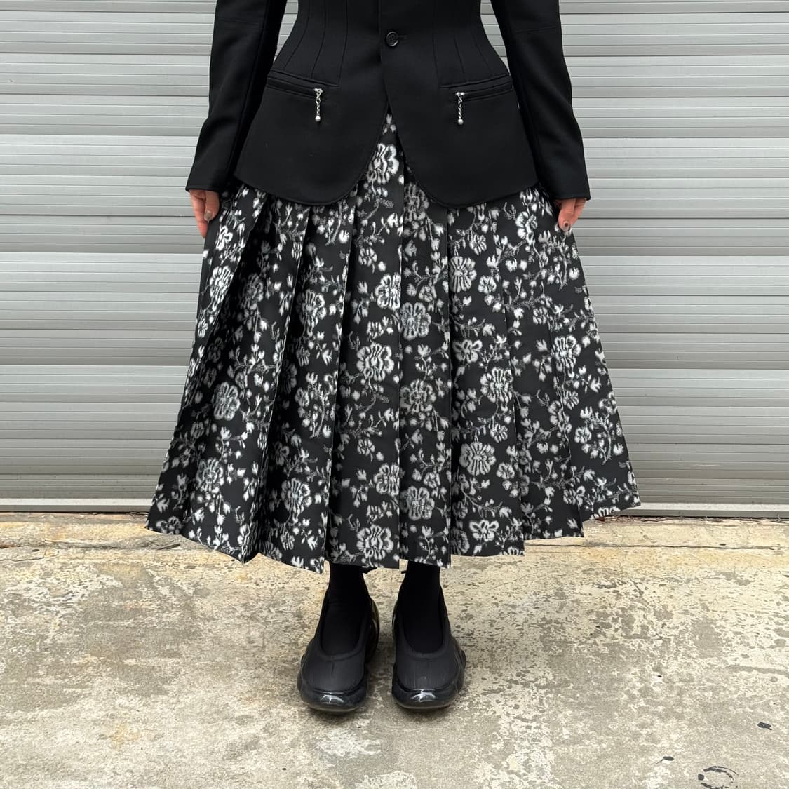 Floral Black Skirt  상품이미지10
