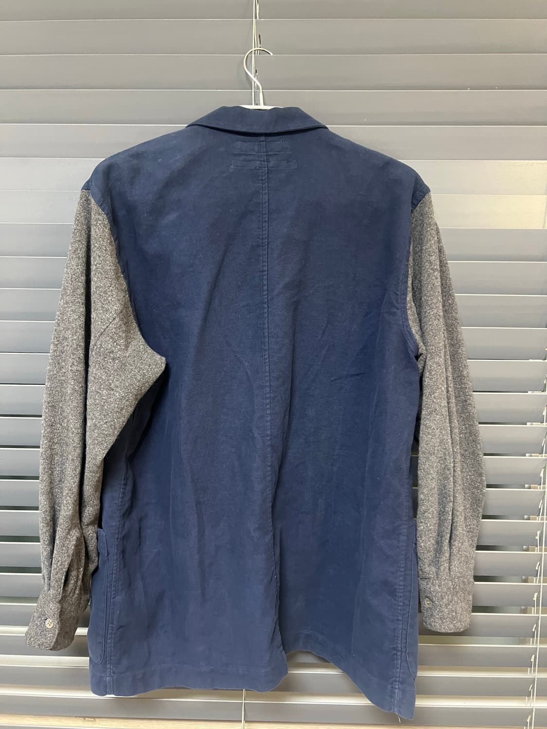 꼼데가르송 셔츠 배색 울 자켓 상품이미지2