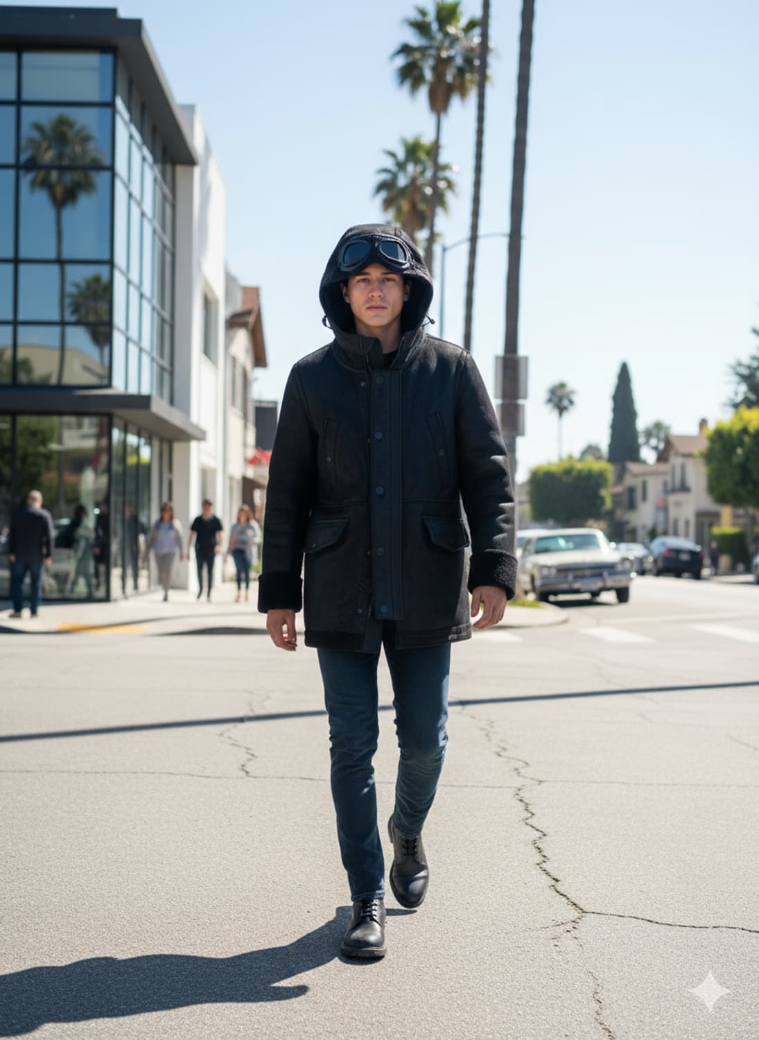 CP컴퍼니 고글 쉐어링 리얼 무스탕 (FGF 수입정품) 상품이미지1