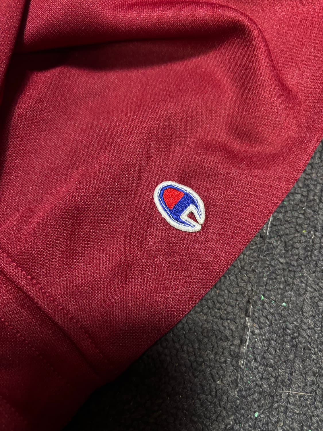 00s 챔피온 데드스탁 버건디 트랙탑 져지 L 상품이미지3