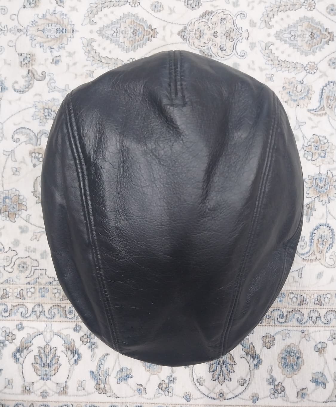 8-90년대 미치코 런던 소가죽 헌팅캡 상품이미지2