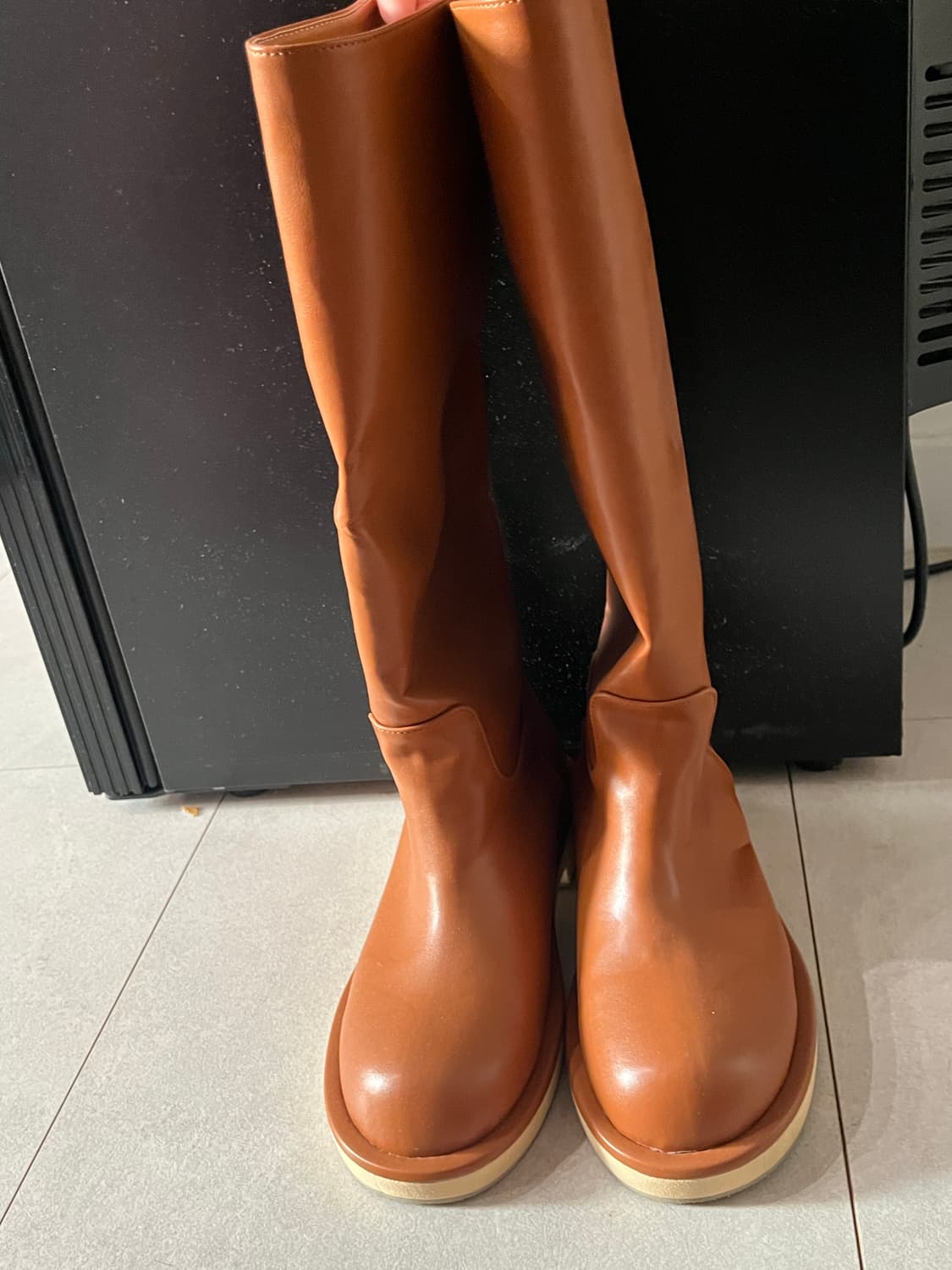 에이티티 클래식 롱부츠 브라운 235 새상품 상품이미지3