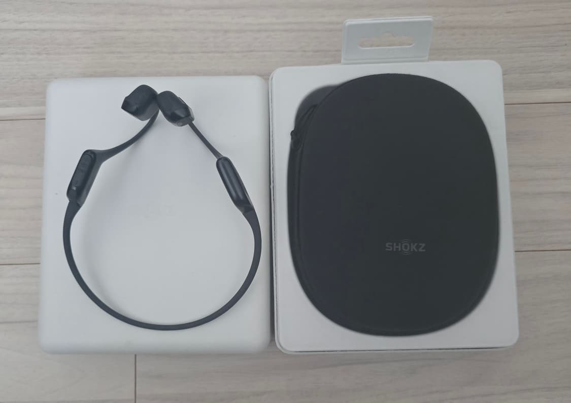 샥즈 오픈런 프로2 골전도 이어폰 블랙 (풀박스) 상품이미지2